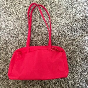 Baggu Bowler Bag in Candy Apple Red